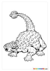 Dinozaur Kolorowanki