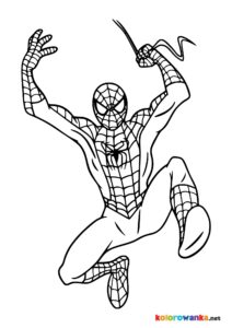 Spiderman Kolorowanki