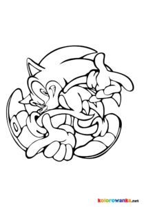 Sonic the Hedgehog Kolorowanki