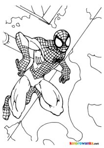 Spiderman drukowanka