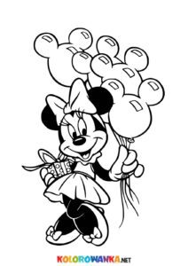 Minnie Mouse Kolorowanki