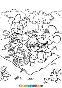 Myszka Minnie piknik