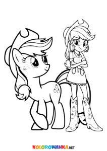 AppleJack Kolorowanka