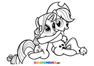 Kolorowanki Kucyki Pony