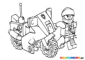 Lego City Kolorowanka Policjant. Kolorowanka Online LEGO.