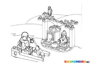 Malowanki Lego City Wakacje