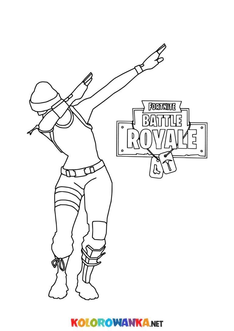 Kolorowanki online Fortnite