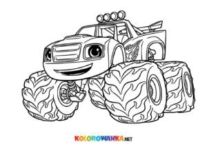 Monster Truck kolorowanka