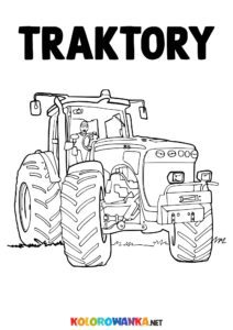 Kolorowanki traktory