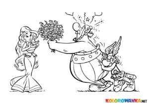 Asterix i Obelix kolorowanka 3