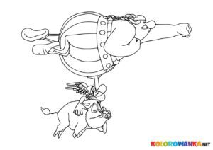 Asterix i Obelix kolorowanka 5