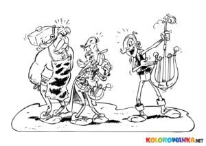 Asterix i Obelix kolorowanka 6
