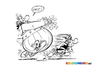 Kolorowanki Asterix i Obelix 1