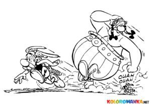 Kolorowanki Asterix i Obelix