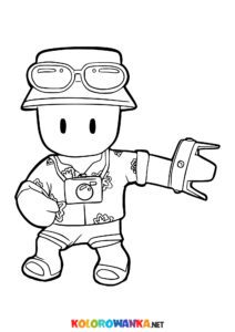 Stumble Guys coloring pages