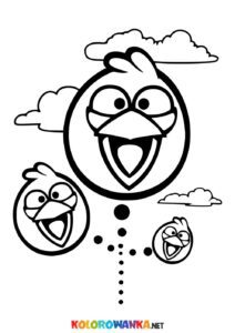 Angry Birds Malowanki