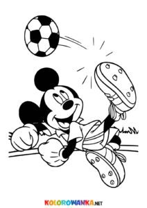 Myszka Miki gra wMyszka Miki gra w piłkę nożną piłkę nożną