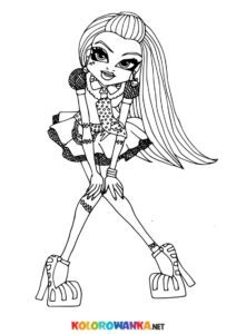 Frankie kolorowanka Monster High