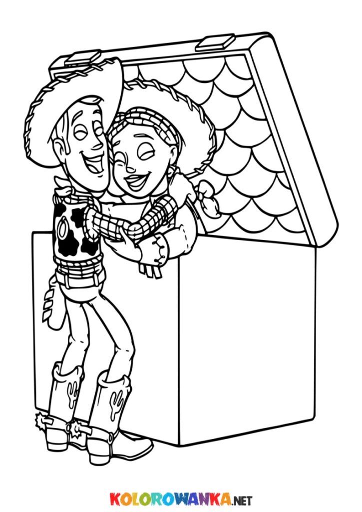 Kolorowanka Toy Story