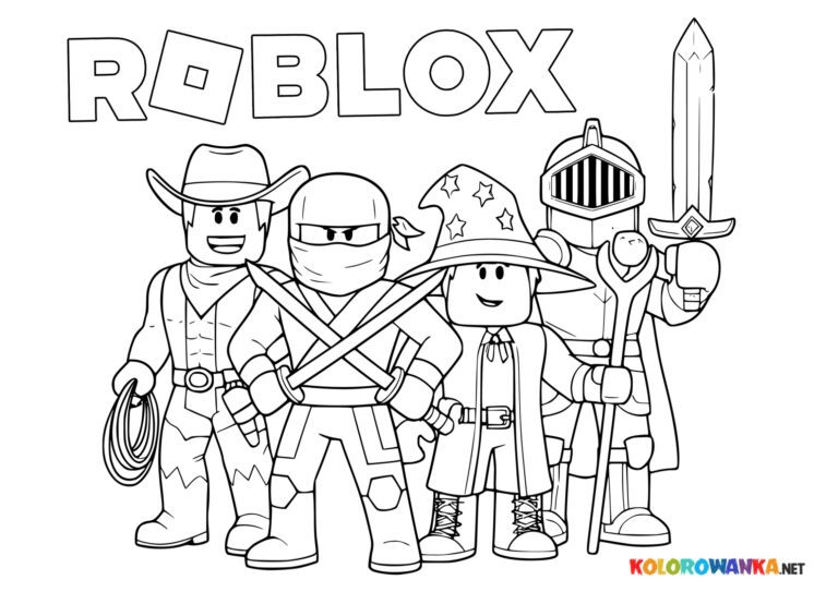 Roblox Kolorowanki