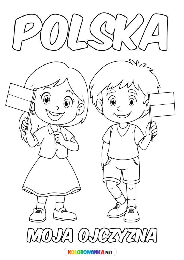 Kolorowanki 11 listopada - Polska kolorowanki